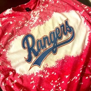 Texas Rangers Bleached Shirt